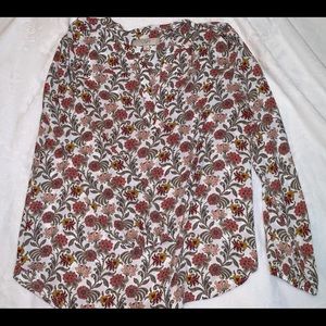 Loft flowy dress blouse